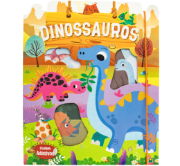 LIVRO AGORA E COM VOCE C/ADESIVOS DINO 1163795